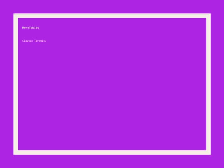 Classic Tiramisu featured image