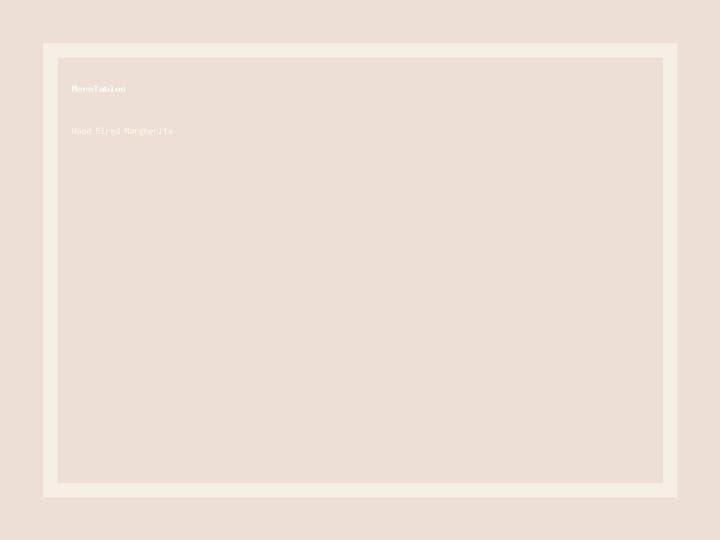 Wood Fired Margherita featured image