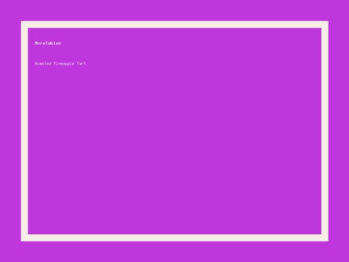 Roasted Pineapple Tart featured image