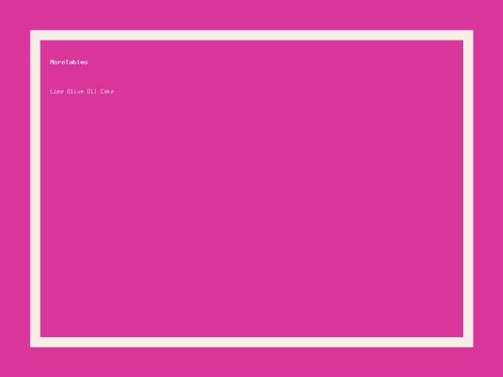 Lime Olive Oil Cake featured image